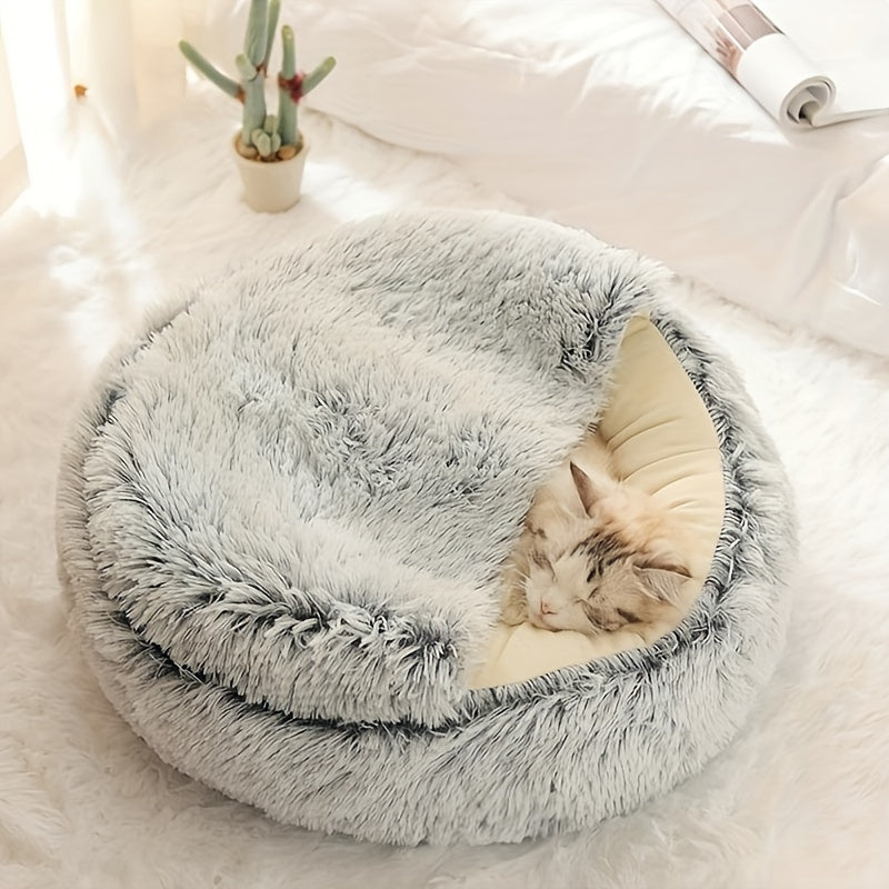 CozyHide Hooded Pet Bed