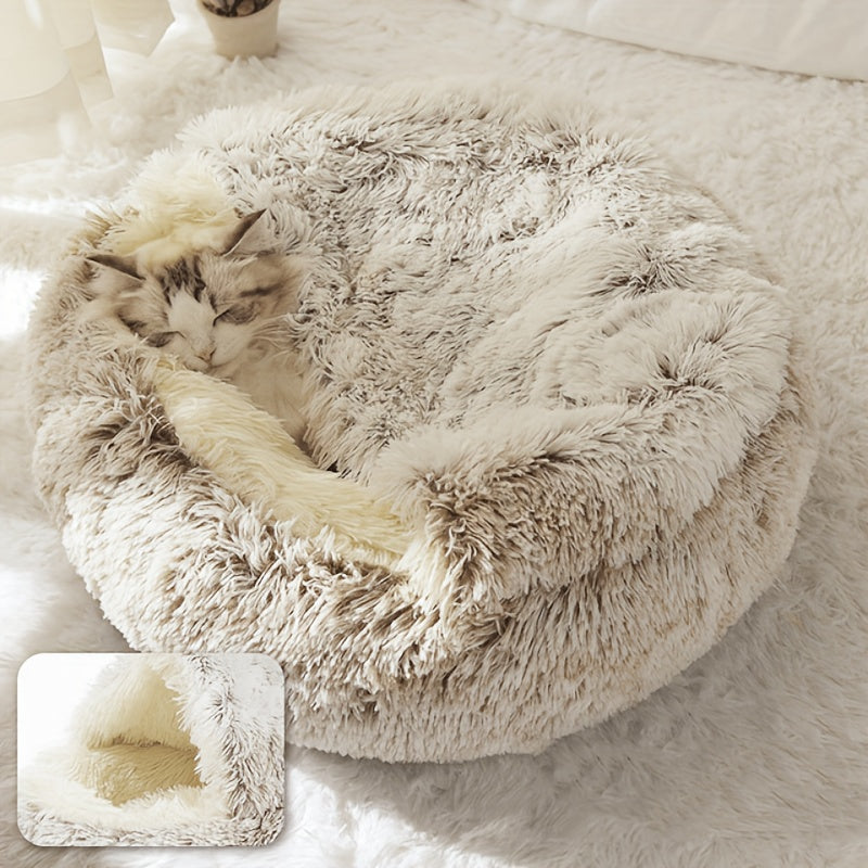 CozyHide Hooded Pet Bed