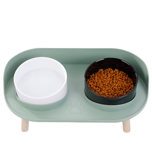 Elevated Double Pet Bowl | PetBesty