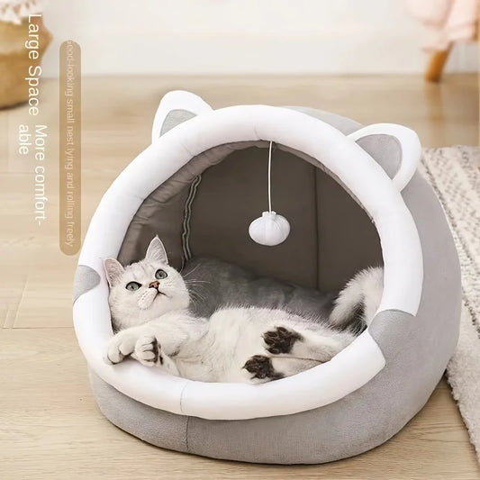 CozyNest Pet Haven | Ultra-Soft Tent Bed