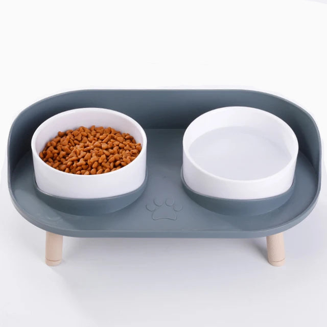 Elevated Double Pet Bowl | PetBesty