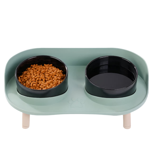 Elevated Double Pet Bowl | PetBesty