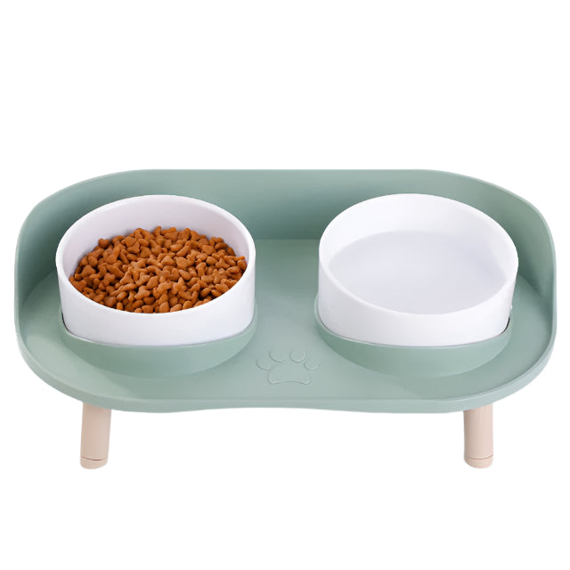 Elevated Double Pet Bowl | PetBesty